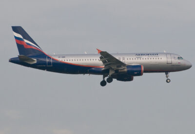 Aeroflot A320 VP-BWE FRA 011108
