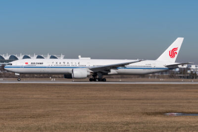 AirChina 77W B-2088 MUC 160219