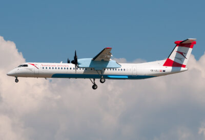 AustrianArrows Dash8-Q400 OE-LGJ FRA 280512