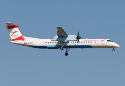 AustrianArrows Dash8-Q400 OE-LGN FRA 150411