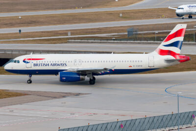 BritishAirways A320 G-EUYD MUC 070216