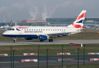 BritishAirways E170 G-LCYE FRA 020410