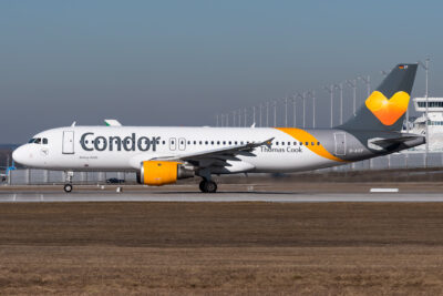 Condor A320 D-AICF MUC 160219