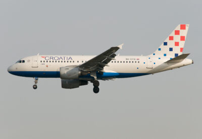 Croatia A319 9A-CTG FRA 020410