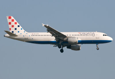 Croatia A320 9A-CTF FRA 240409
