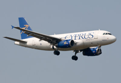 CyprusAirways A319 5B-DBO FRA 100409