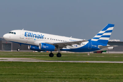 Ellinair A319 SX-EMM STR 210417