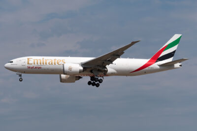 EmiratesSkyCargo 77F A6-EFS FRA 010820