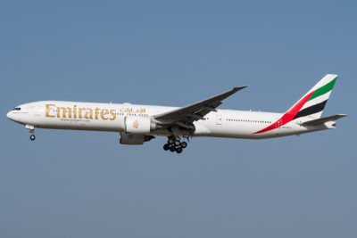 Emirates 77W A6-ECA FRA 240221