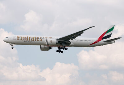 Emirates 77W A6-ECM FRA 040709