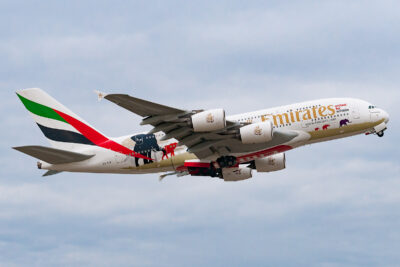 Emirates A380 A6-EDG MUC 070216