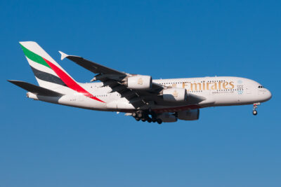 Emirates A380 A6-EDT FRA 060117
