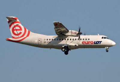 EuroLOT ATR42 SP-EDC FRA 240409