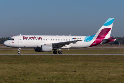 Eurowings A320 D-ABZE STR 171017