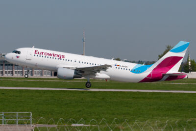 Eurowings A320 D-ABZK STR 210417