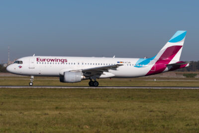 Eurowings A320 D-ABZL STR 171017