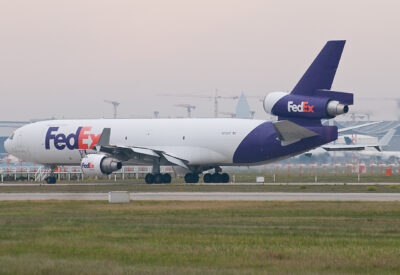 FedEx MD11F N579FE FRA 011108