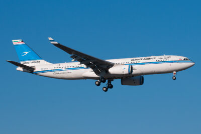 KuwaitAirways A333 9K-APA FRA 060117a