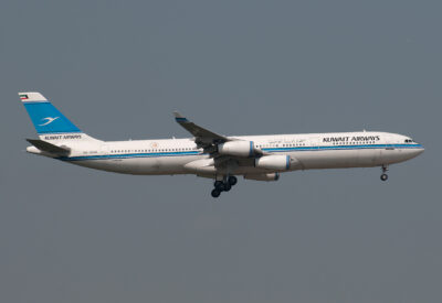 KuwaitAirways A343 9K-ANA FRA 220411