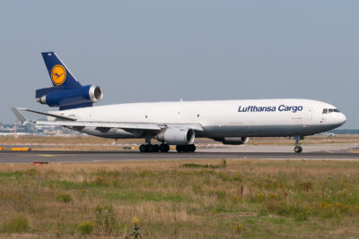 LufthansaCargo MD11F D-ALCD FRA 190714