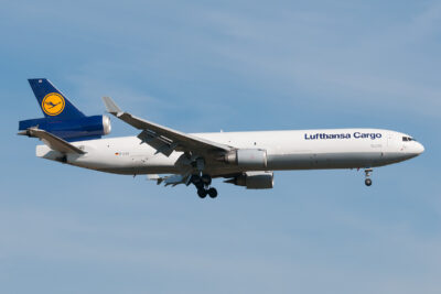 LufthansaCargo MD11F D-ALCE FRA 190415