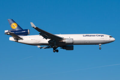 LufthansaCargo MD11F D-ALCJ FRA 060117