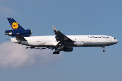 LufthansaCargo MD11F D-ALCK FRA 180218