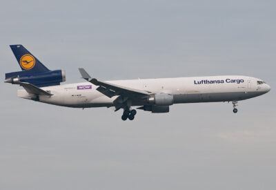 LufthansaCargo MD11F D-ALCP FRA 011108