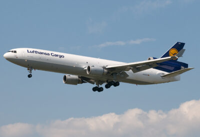 LufthansaCargo MD11F D-ALCQ FRA 040709