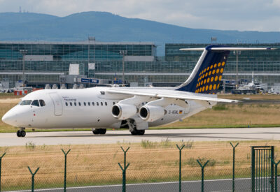 LufthansaRegional BAe146 D-AEWL FRA 280608