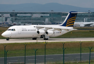 LufthansaRegional BAe146 D-AEWQ FRA 040709