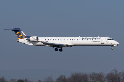 LufthansaRegional CRJ900 D-ACNH FRA 180218