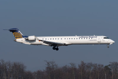 LufthansaRegional CRJ900 D-ACNN FRA 180218