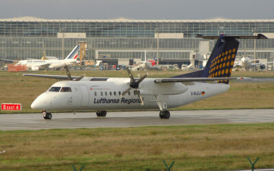 LufthansaRegional Dash8-300 D-BLEJ FRA 041106