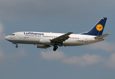 Lufthansa 733 D-ABED FRA 040709
