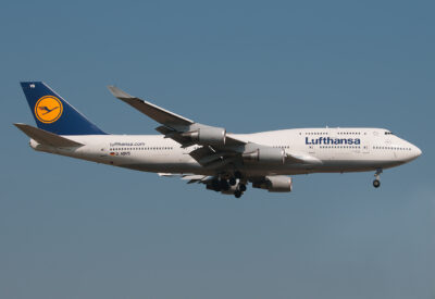 Lufthansa 744 D-ABVS FRA 220411
