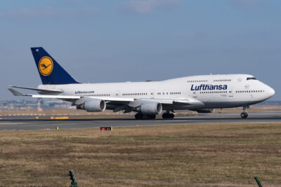 Lufthansa 744 D-ABVW FRA 180218
