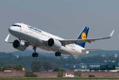 Lufthansa A20N D-AIND STR 210417