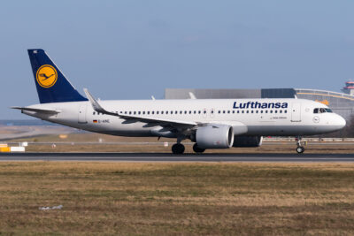 Lufthansa A20N D-AINE FRA 180218