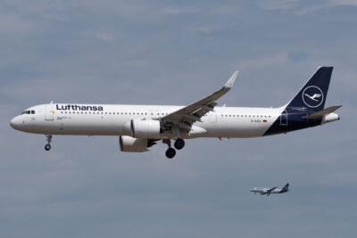 Lufthansa A21N D-AIEA FRA 010820