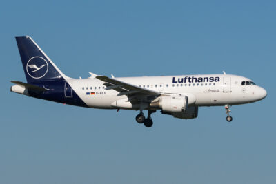 Lufthansa A319 D-AILF FRA 080223