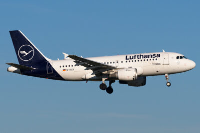 Lufthansa A319 D-AILK FRA 080223