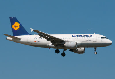Lufthansa A319 D-AILL FRA 190414