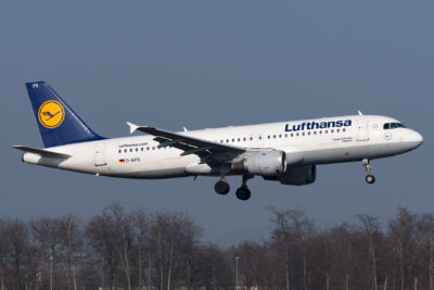 Lufthansa A320 D-AIPS FRA 180218