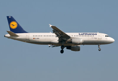 Lufthansa A320 D-AIQC FRA 240409