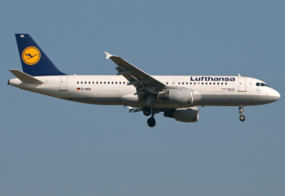 Lufthansa A320 D-AIQL FRA 240409