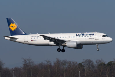 Lufthansa A320 D-AIZI FRA 180218