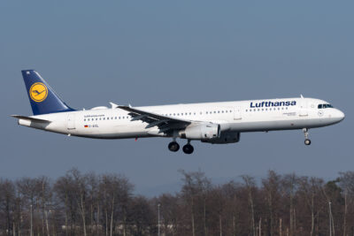 Lufthansa A321 D-AIDL FRA 180218