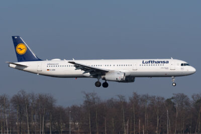 Lufthansa A321 D-AIDN FRA 180218