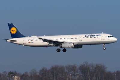 Lufthansa A321 D-AIDQ FRA 180218